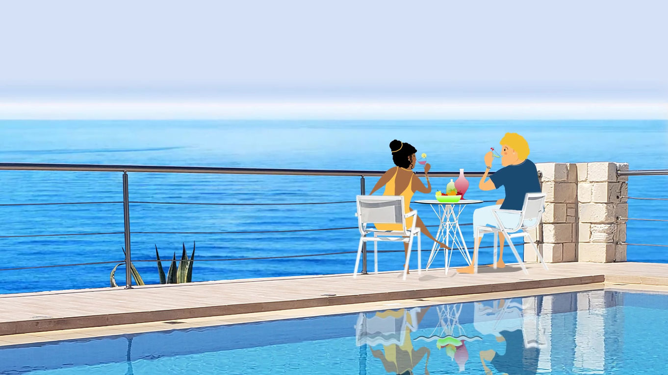 Illustration & animation for web advertisement